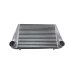 Universal 3.35" V-Mount Aluminum Intercooler For FC RX7 Universal 3.35" V-Mount Aluminum Intercooler For FC RX7