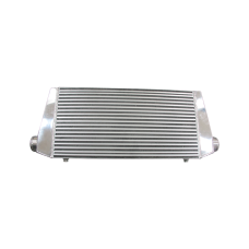 Universal Front Mount Aluminum Intercooler 36"x13.5"x4", 4" Core: 27"x13.5"x4", 3" Inlet & Outlet