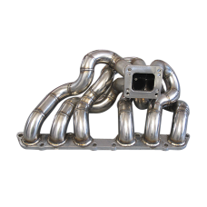 T4 Turbo Manifold For 98-05 Lexus IS300 2JZ-GE NA-T Keeps ABS Unit