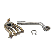 T3 T4 Top Mount Turbo Manifold + Downpipe For Civic D15 D16 D-Series