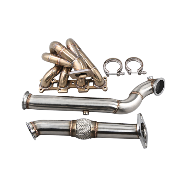 T3 Turbo Manifold + Downpipe For 19992005 Mazda Miata NB 1.8L Engine