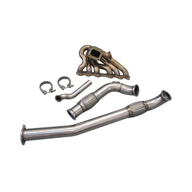 Turbo Manifold Downpipe Wg Dump For S13 S14 240zx 2jz 2jz Gte 2jzgte