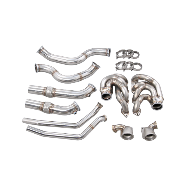 460 Ford to 454 Chevy Exhaust Steel manifold adapter kit 460 Ford to 454 Chevy Exhaust Steel manifold adapter kit