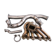 Thick Wall Turbo Manifold Downpipe Dump For Subaru BRZ Scion FRS 2JZ-GTE