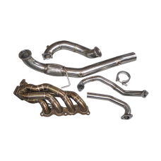 Turbo Thick Manifold Downpipe For Civic Integra DC5 RSX K20 Sidewinder