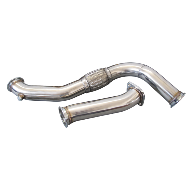 GT35 Single Turbo Downpipe Manifold Kit For 240SX S13 S14