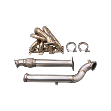 Top Mount T3 Turbo Manifold + Downpipe For Mazda Miata MX-5 1.8L NA-T 