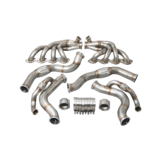 Twin Turbo Manifold Downpipe Kit For 67-69 Chevrolet Camaro BBC Big Block