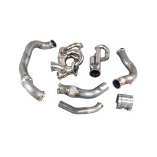 Turbo Manifold Header Downpipe Kit For 04-13 BMW E90 E92 LS1 Engine Swap