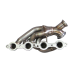 Single Turbo Manifold 3.5'' Downpipe For 240SX S13 S14 LS1 LSx Swap T4