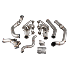 Turbo Manifold Header Downpipe For 74-81 Chevrolet Camaro SBC Small Block