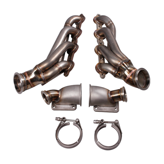 Twin Turbo Header Manifold Kit For GBody LS1 LS Motor Cutlass Grand