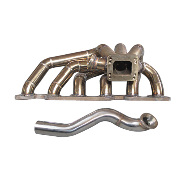 Top Mount T4 Thick Wall Manifold + 46mm WG Dump Tube For