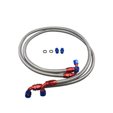 Oil Fuel Hose Line + Fitting Upgrade Kit For Mitsubishi 3000GT GTO Stealth Turbo