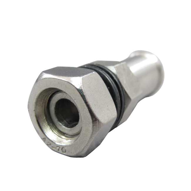 thumbnail image 2 of Turbo Oil Pan Drain Plug Adapter - 10AN To M18x1.5 Bung Fitting, No Weld Needed, Includes Nuts & Washers 2 of 10