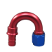 AN10 -10AN 10AN 180 Degree Push On Loc Lock Socketless Fitting Hose End Adapter