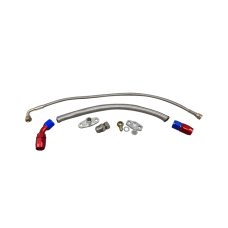 Turbo Oil Fuel Hose Line Feed Drain Return Hose Kit For Mazda RX7 RX-7 SA FB 13B AN10