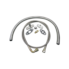 Turbo Oil / Water Line Feed Drain Fitting Fuel Hose Line Kit For RB20/25DET RB20 RB25 240SX Skyline S13 S14