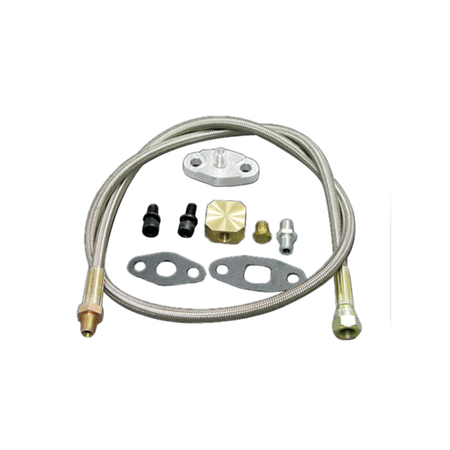 thumbnail image 2 of Turbocharger Oil Feed And Drain Return Line Kit For 2 of 9