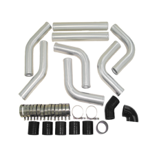 2.5" Universal Turbo Manifold Intercooler Piping Kit Tube