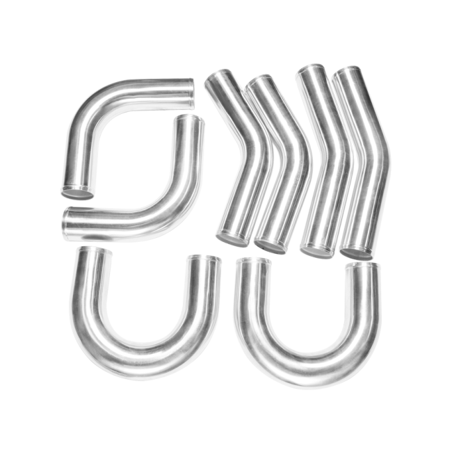 3" Intercooler Kit Universal Aluminum Pipe Piping for Eclipse Lancer Galant