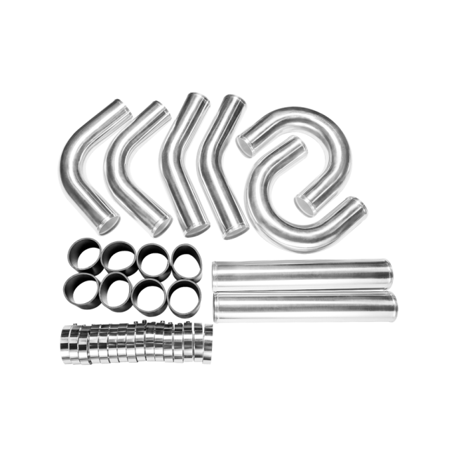 3" ALUMINUM Intercooler Piping Kit for Mustang Accord pipe