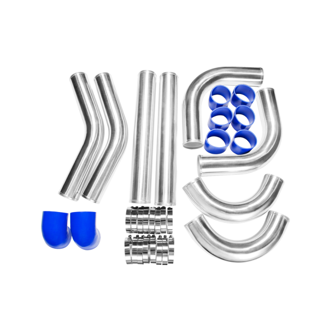 BLUE 3/"-3.5/" AIR INTAKE//PIPING RUBBER REDUCER COUPLER FOR HONDA//ACURA