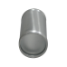 2" OD Aluminum Joiner Intecooler Pipe 5" Long + T-Clamps Tube