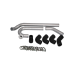 1.5" Aluminum Radiator Hard Pipe Kit For 2JZ-GTE Subaru BRZ/ Scion FRS 2JZGTE