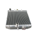 Aluminum Coolant Radiator For 92-00 Honda Civic DEL SOL B16 B18 B Series 13.5"x16.5"x2", 1.25" Inlet