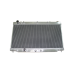 Aluminum Coolant Radiator For 1G 90-94 Turbo 4G63 Eclipse Talon, Core: 26"x13"x2", 1.4" Inlet & Outlet