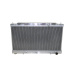 Aluminum Coolant Radiator For 1G 90-94 Turbo 4G63 Eclipse Talon, Core: 26"x13"x2", 1.4" Inlet & Outlet