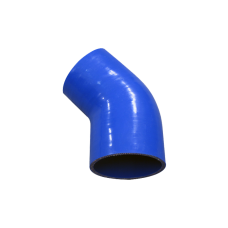 2"-1.375" 45 Deg Blue Silicon Hose Reducer Elbow For Intercooler Radiator