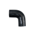 2.35"-2.25" 90 Deg Black Silicon Hose Reducer For Turbo Intercooler Pipe, 85mm Long