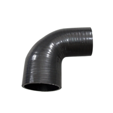 2.5"-1.875" 90 Deg Black Silicon Hose Coupler For Turbo Intercooler Pipe