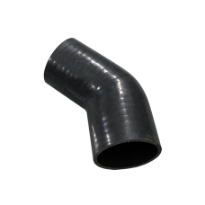 2.5"-2.25" 45 Deg Black Elbow Silicon Hose Coupler For Turbo Intercooler Pipe