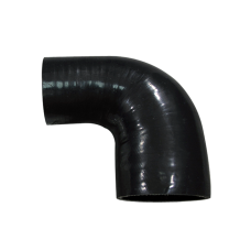 2.75"-2.1" 90 Deg Black Silicon Hose Reducer Coupler Elbow For Intercooler Pipe