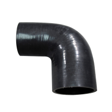 2.75" - 2.35" 90 Deg Black Silicon Hose Reducer Coupler Elbow Intercooler Pipe