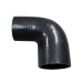 2.75" - 2.35" 90 Deg Black Silicon Hose Reducer Coupler Elbow Intercooler Pipe
