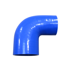 2.75" - 2.35" 90 Deg Blue Silicon Hose Reducer Coupler Elbow Intercooler Pipe
