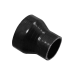 3" to 1.75" Black Straight Silicon Hose Coupler Reducer 3" Length