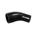 3"-2.25" 45 Degree Black Silicon Elbow Hose Coupler Reducer 85mm Length