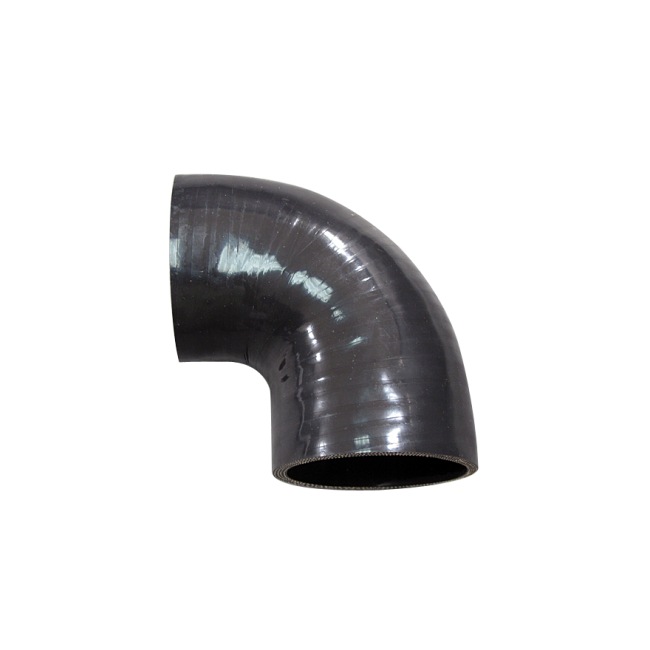 4" 90 Degree Black Silicon Hose 4 Inch Elbow Coupler For Turbo
