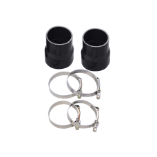 CXRacing 2.25-1.75 Black Silicon Hose Reducer for Intercooler Radiator Pipe 