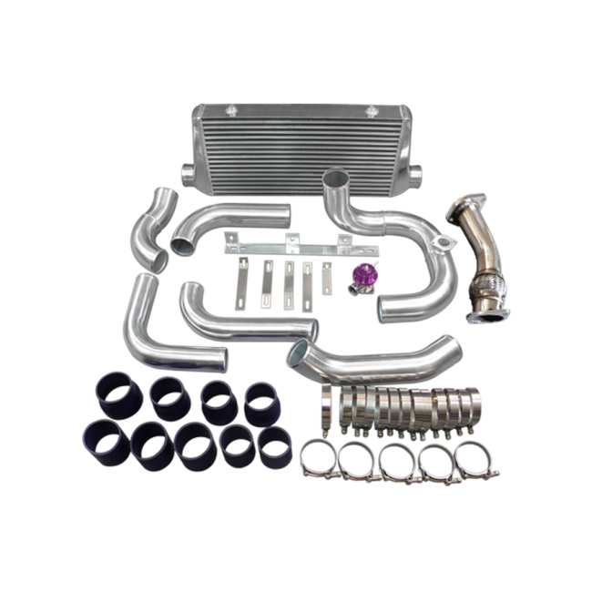 Intercooler Piping Intake Kit Turbo Downpipe For SC300 1JZ-GTE VVTI Swap.