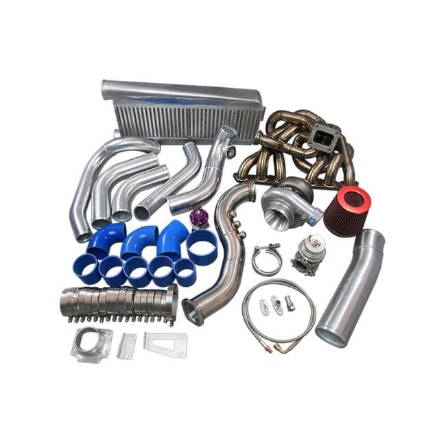 GT35 Turbo Kit For Lexus SC300 2JZGE 2JZGE Manifold Intercooler