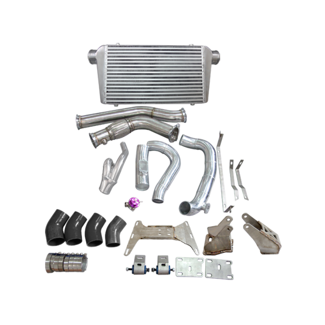 2JZGTE Engine R154 Trans Mount Kit Intercooler Downpipe For BMW E46 2JZ