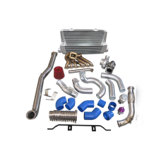 Turbo Kit For Lexus IS300 2JZGTE 2JZ-GTE Swap Intercooler Manifold Downpipe