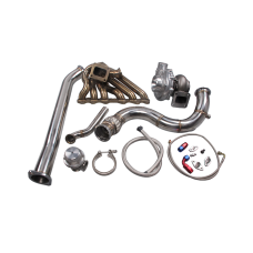 T70 Turbo Manifold Downpipe For Subaru BRZ Scion FRS 2JZ-GTE Swap 2JZGTE