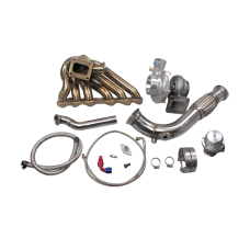 Turbo Manifold Downpipe Kit For Toyota Tacoma Truck 2JZ-GTE Swap 2JZGTE